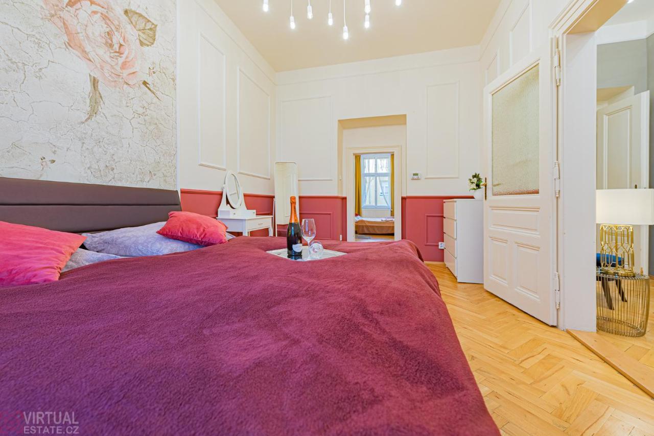 Colorful Wenceslas Square Apartment Prag Exterior foto