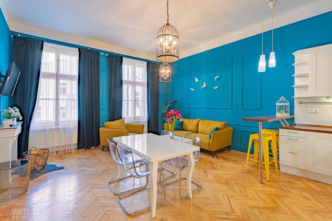 Colorful Wenceslas Square Apartment Prag Exterior foto